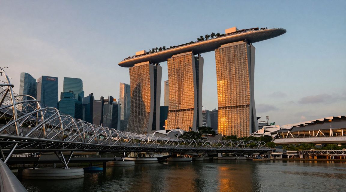 Salaire expat Singapour — Marina Bay