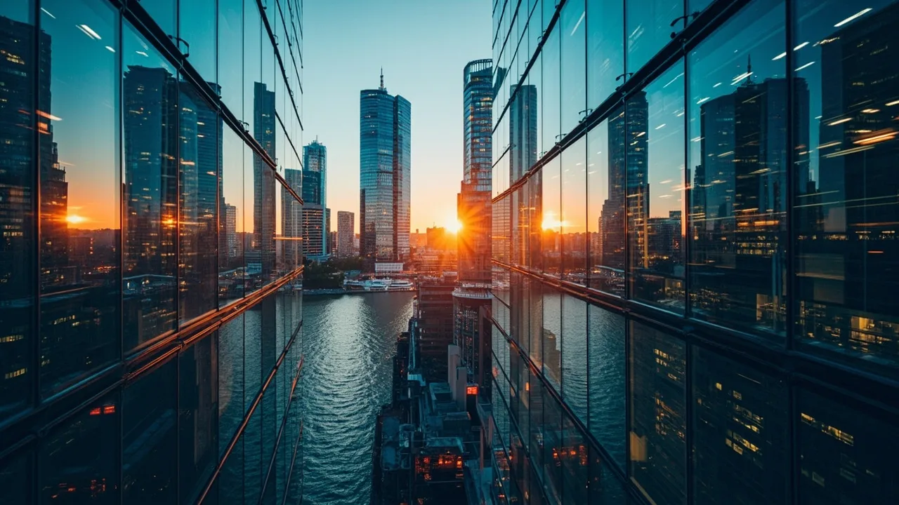Quartier des affaires de Londres, destination de travail pour les Français