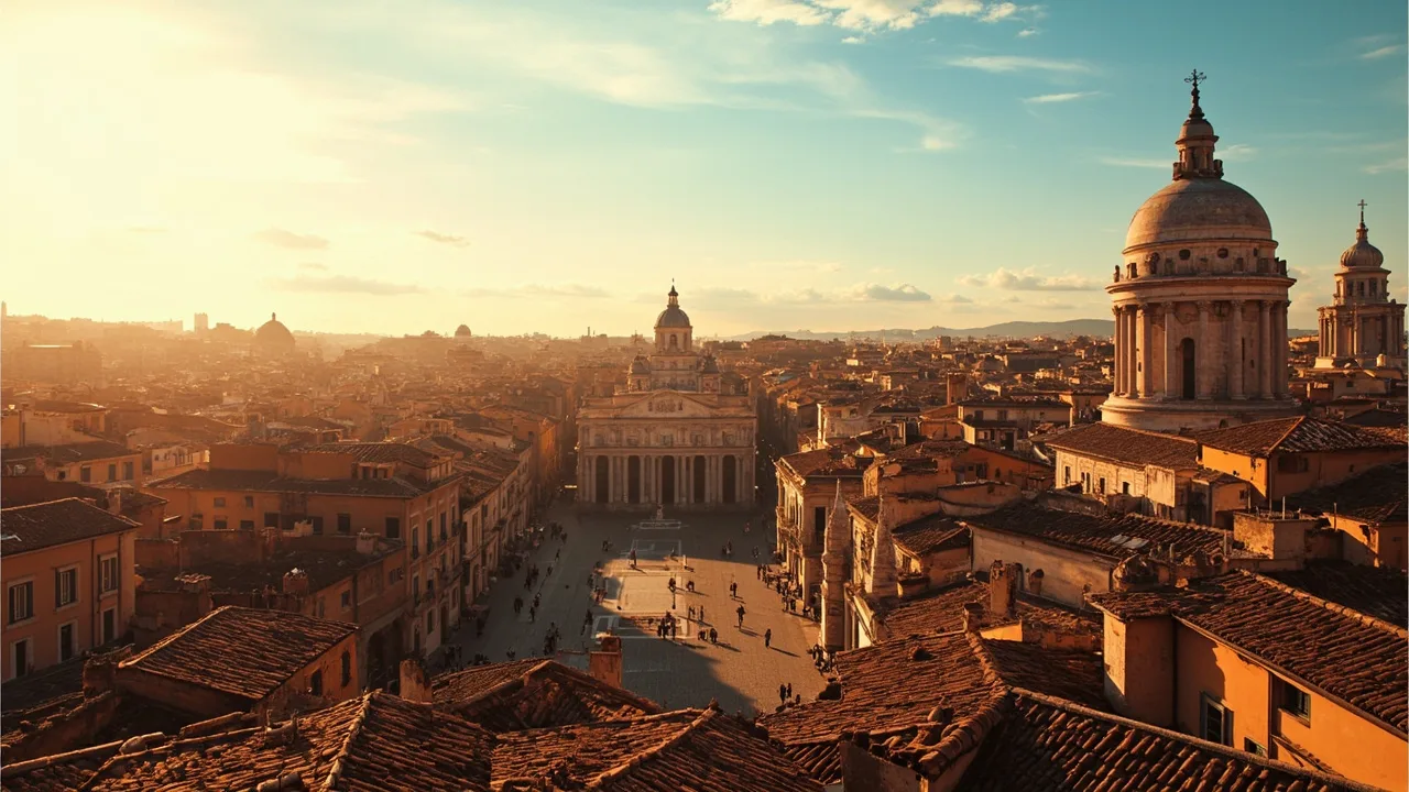Vue d un paysage urbain italien, travailler en Italie en 2026