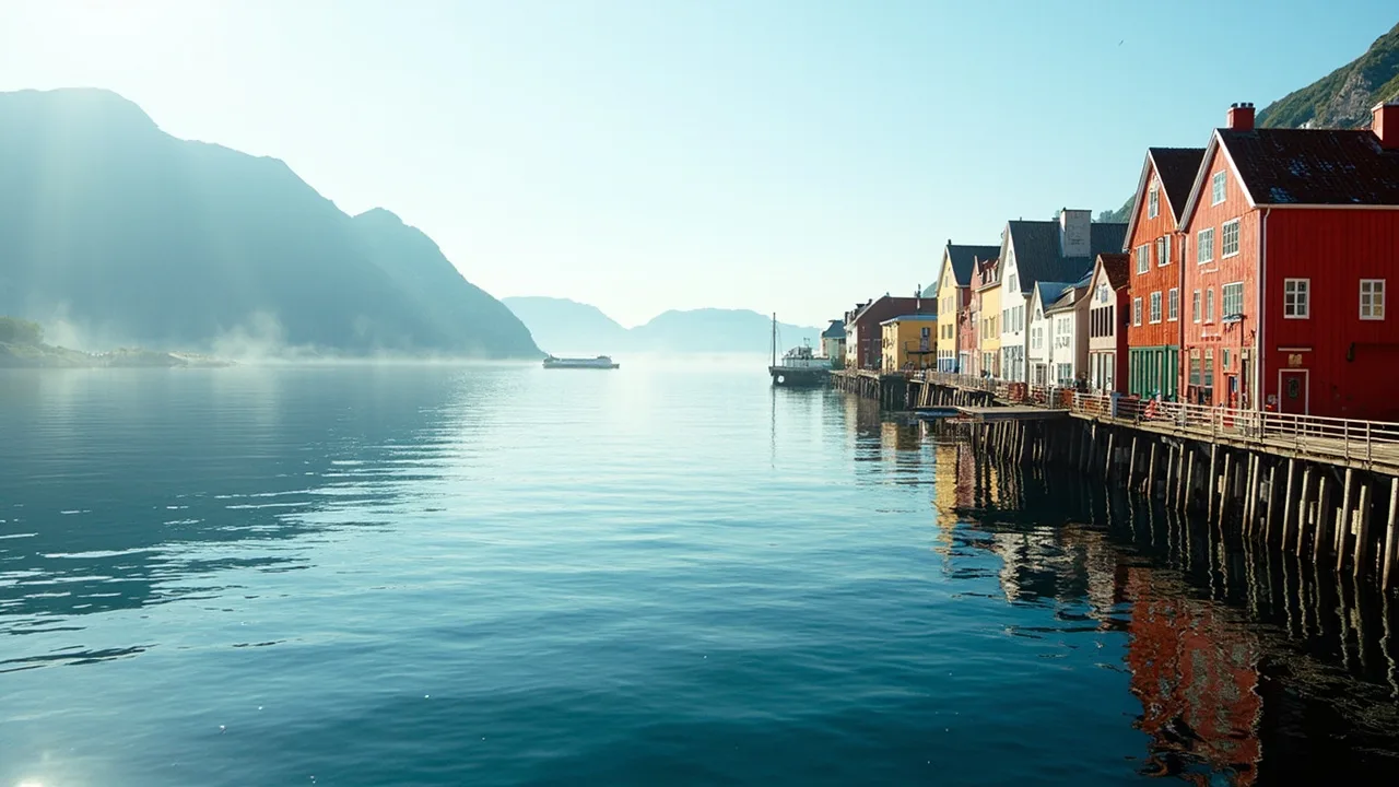 Vue de la Norvege, fjord d'Oslo, pour les Francais travaillant en Norvege en 2026